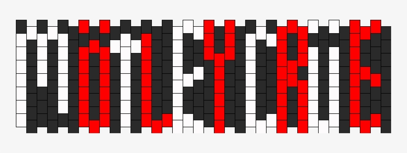 Motley Crue Kandi Pattern - Illustration, transparent png download