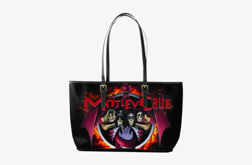Motley Crue Large Leather Tote - Motley Crue, transparent png download