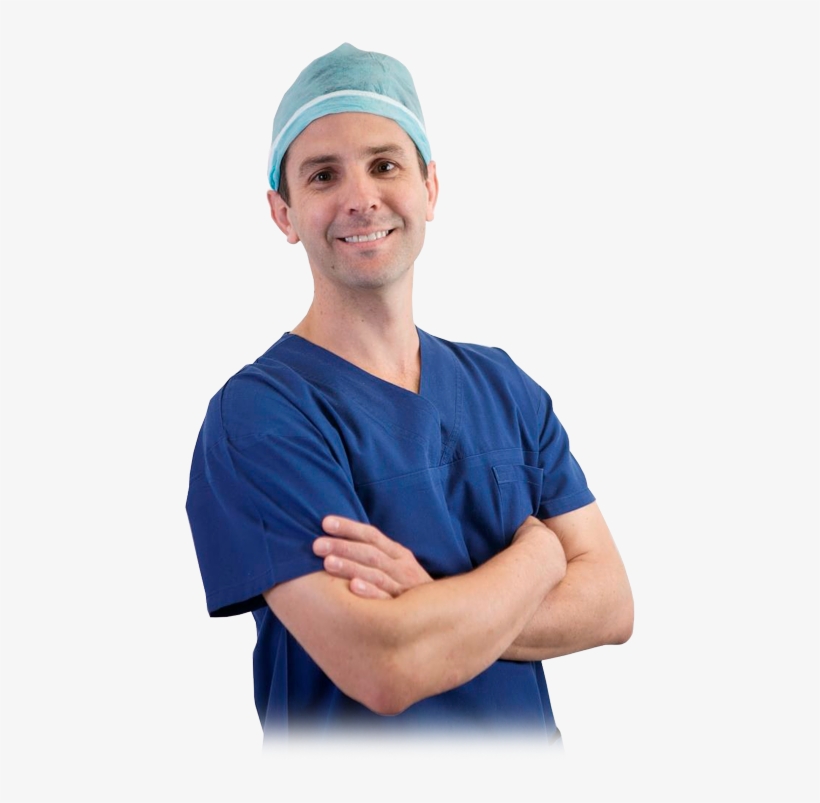 Dr Avery In Scrubs Newcastle Plastic Surgeon - Surgeon, transparent png download