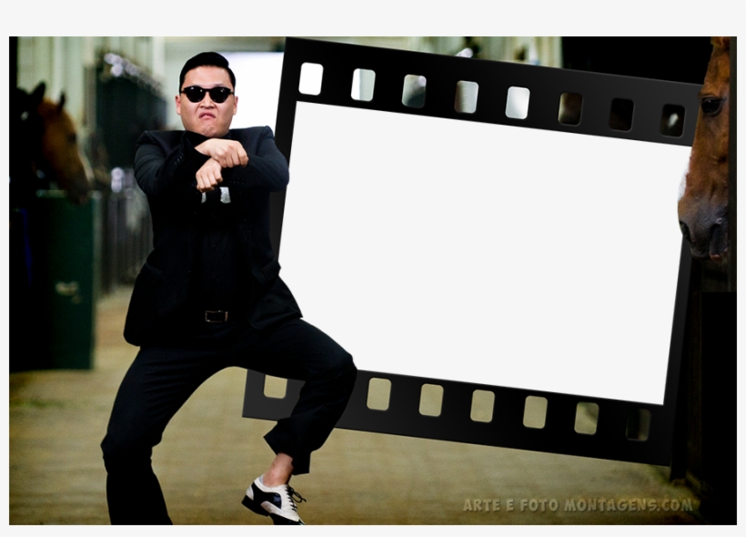 Montagem Para Fotos - Oppa Gangnam Style, transparent png download