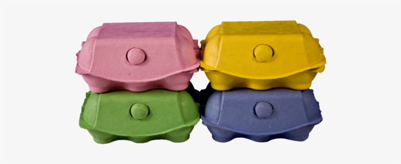 Imagic Coloured Egg Box Pack - Egg Carton, transparent png download