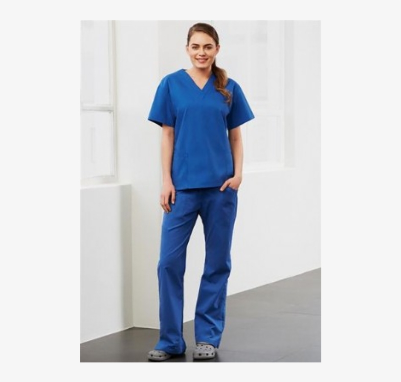 Classic Scrub Pant - Mid Blue Scrubs, transparent png download