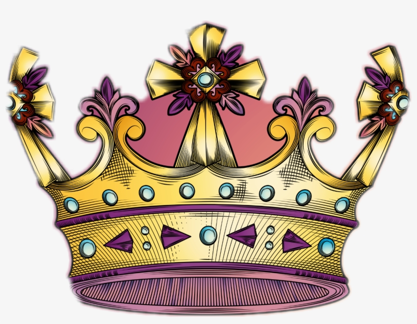 Free Royal Crown King Queen Cute Accessory Sparkly - Portable Network Graphics, transparent png download