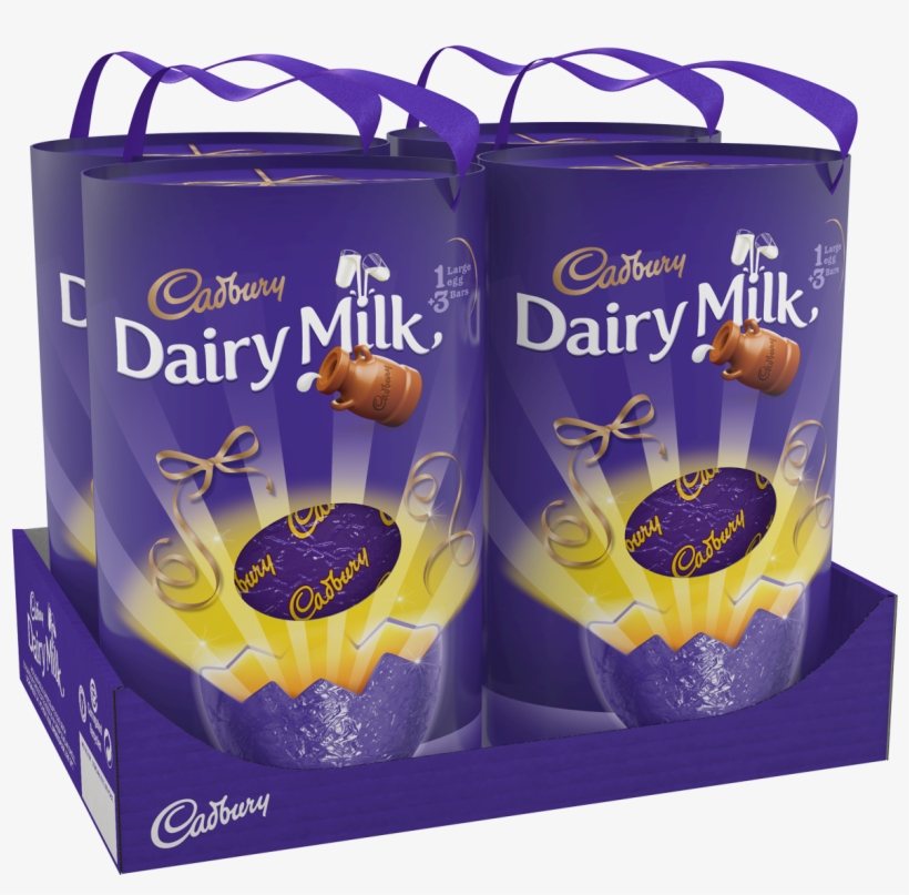 Dairy Milk Edaster Egg 331g Box Of - Dairy Milk Easter Egg Box, transparent png download