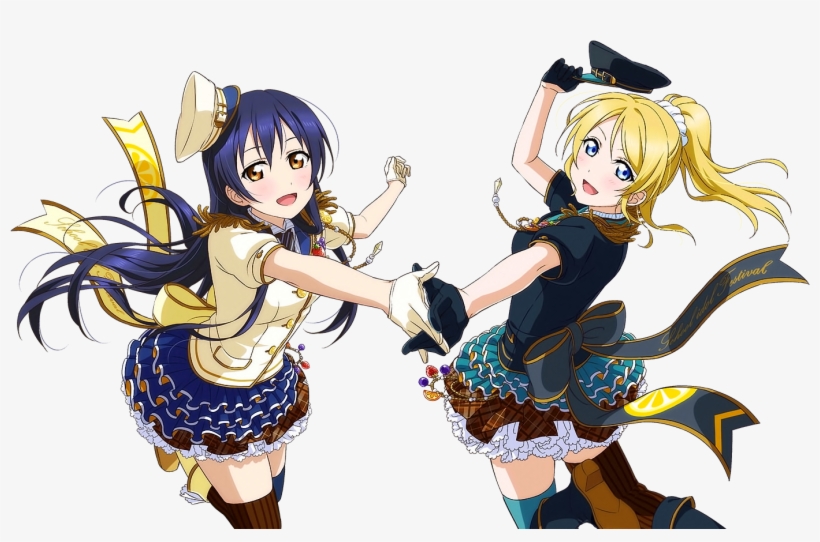 Love Live School Idol Festival Ayase Eli Sonoda Umi - Love Live! Sonoda Umi Kawaii Cosplay Costume Halloween, transparent png download