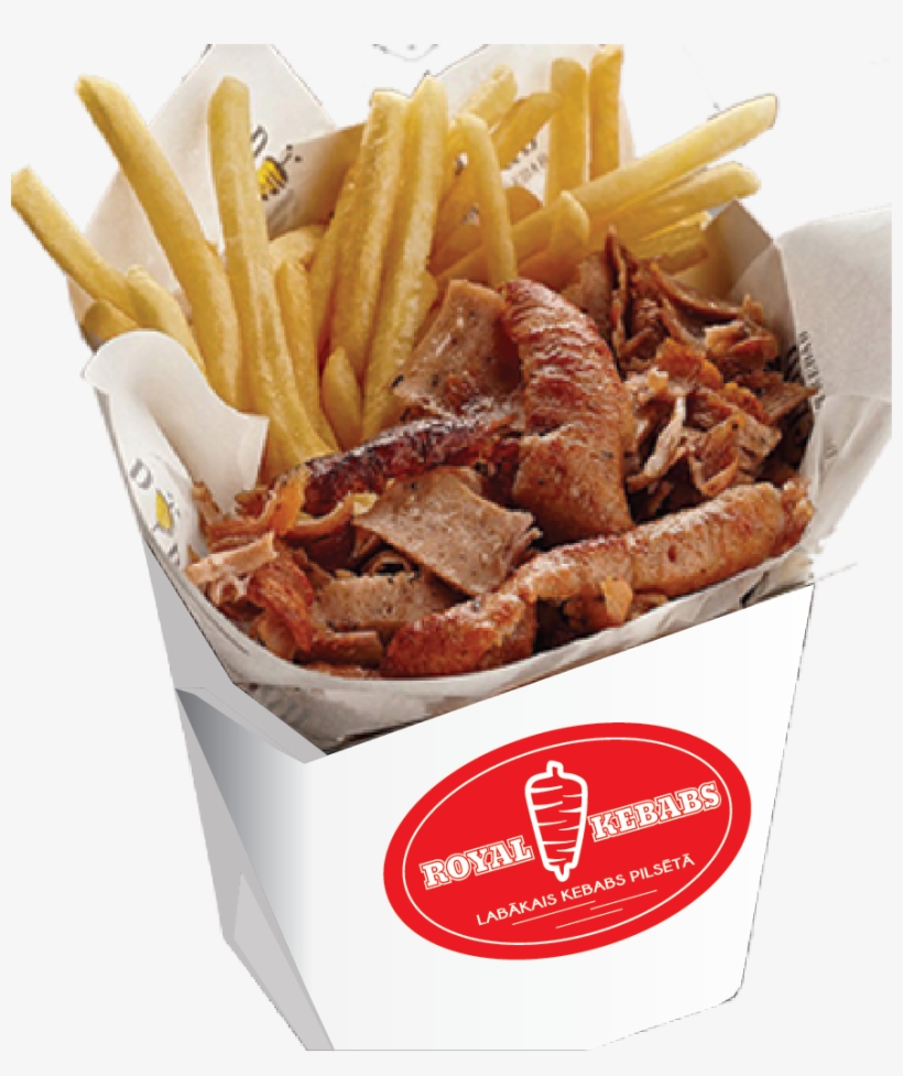 Doner Box Chicken, Beef Or Mix German Doner Kebab Box PNG Image
