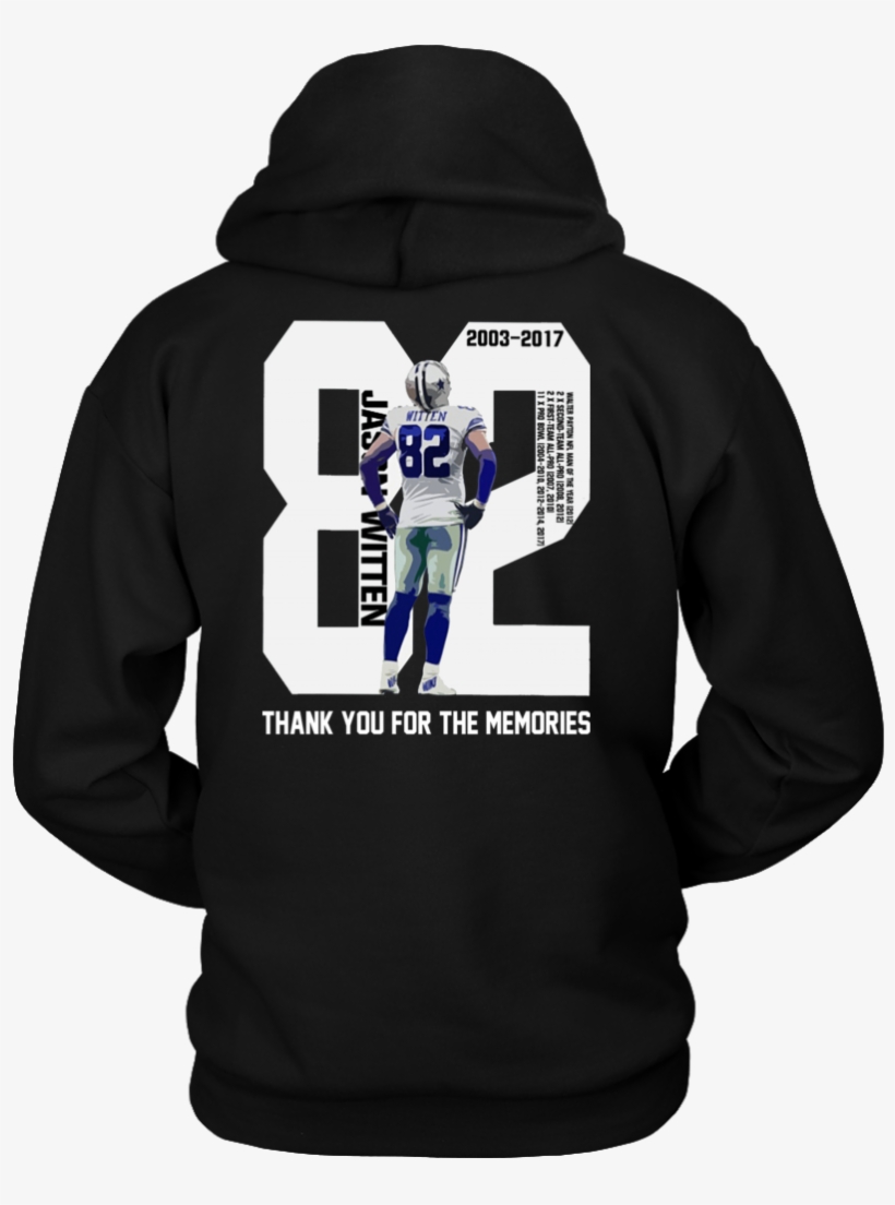 Jason Witten Thank You For The Memories Shirt - Thank You Jason Witten, transparent png download