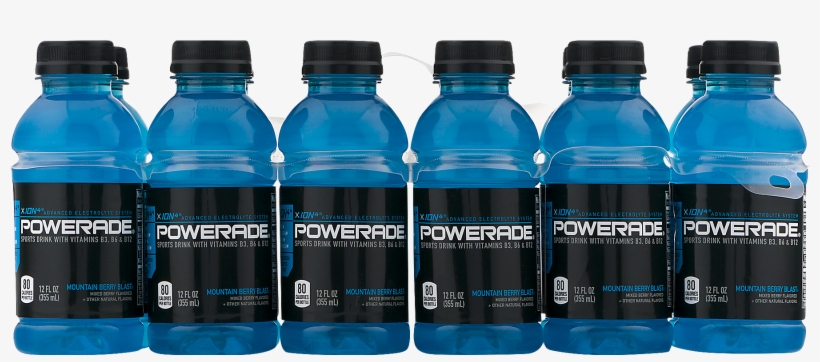 Powerade Ion4 Sports Drink Mountain Berry Blast, transparent png download