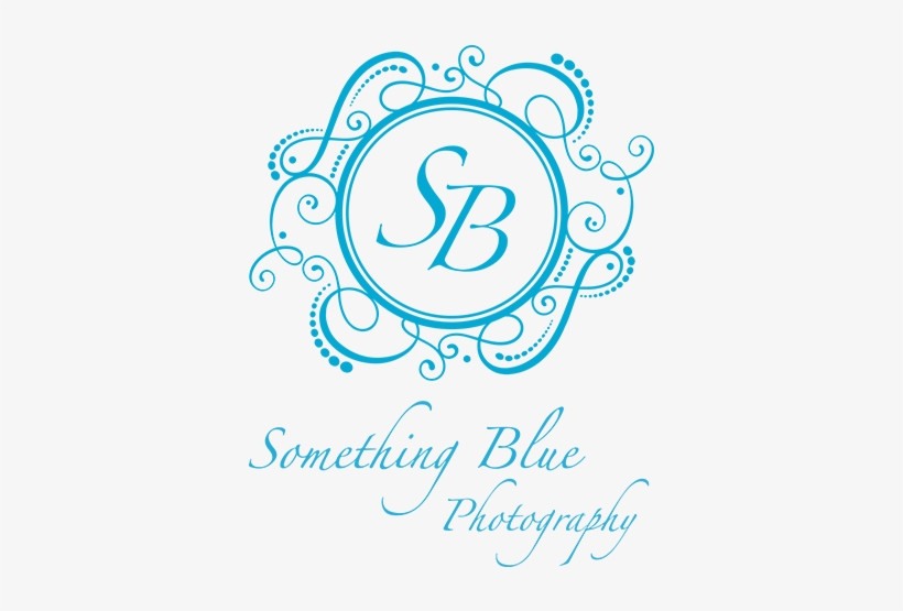 Something Blue Photography - Wedding Logo Blue Png, transparent png download