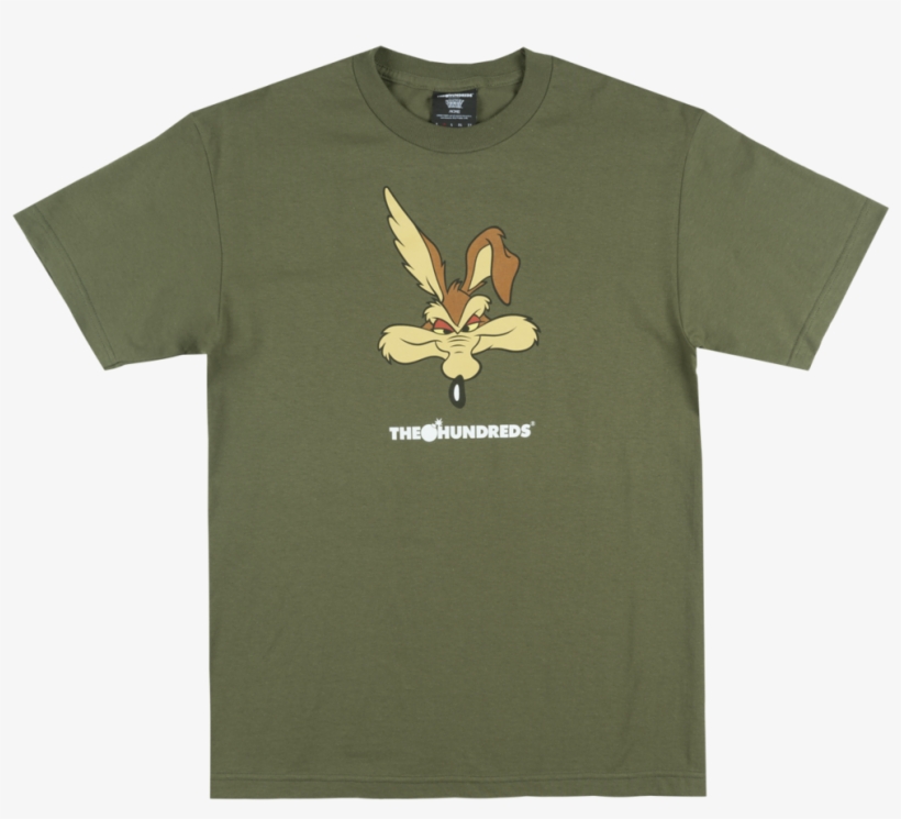 The Hundreds Looney Tunes Acme Wile E Coyote T-shirt - Parliament, transparent png download