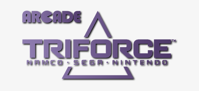 Arcade Triforce Clearlogo - Sega Triforce Arcade Logo, transparent png download