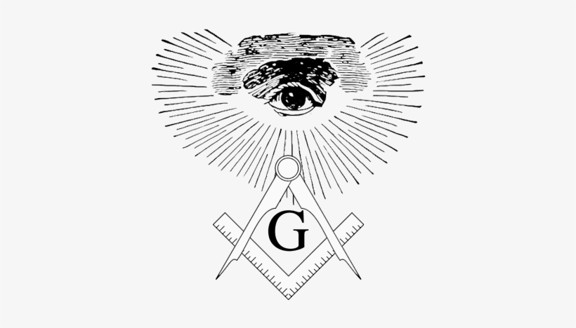 On Behalf Of The Officers And Members Of Niles Mckinley - Masonic Square Compass Meaning, transparent png download