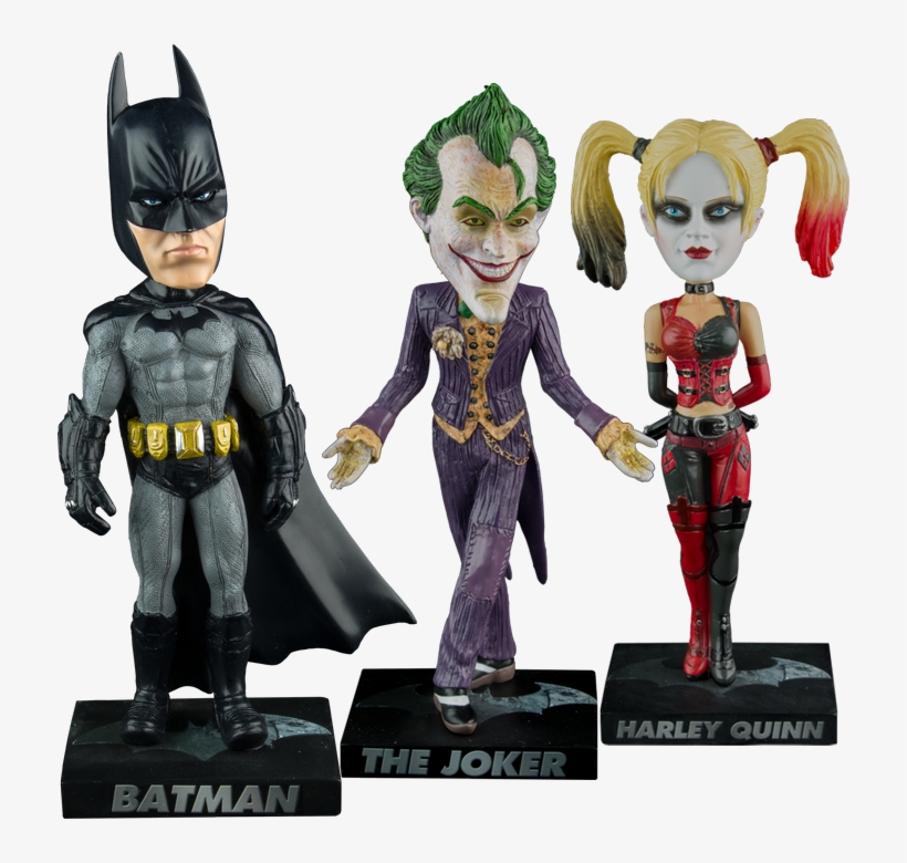 Arkham City - Batman: Arkham City - Batman Bobble Head, transparent png download