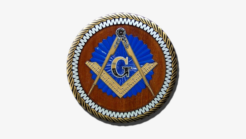 The Three Symbolic Degrees Of Freemasonry - Cafepress Masonic Square And Compass Round Ornament, transparent png download