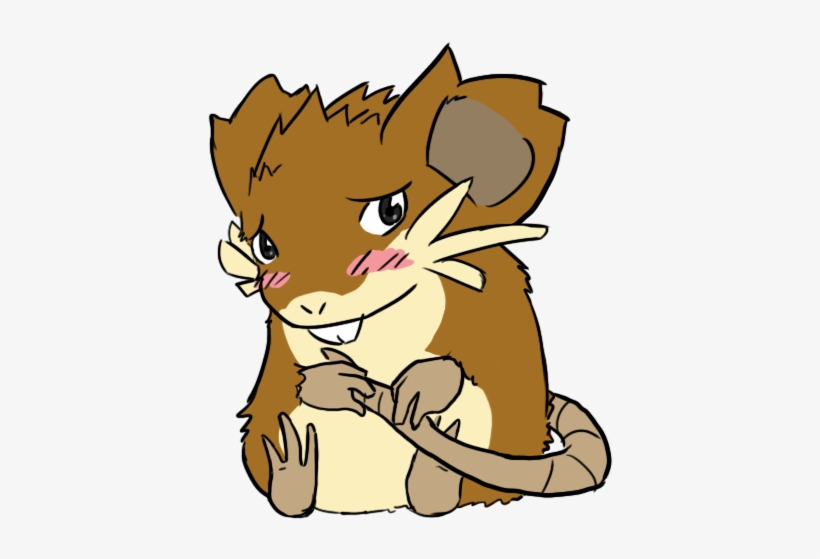 First One In A While And It's Raticate - Shiny Raticate, transparent png download