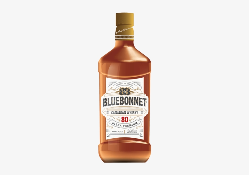 Bluebonnet - Glass Bottle, transparent png download
