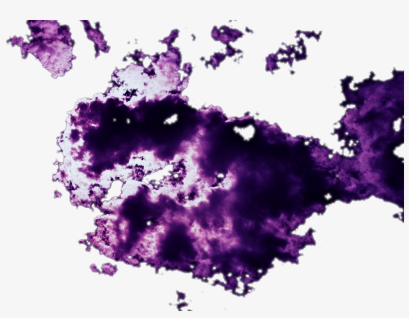 Purple Clouds - Purple Smoke Cloud Png, transparent png download