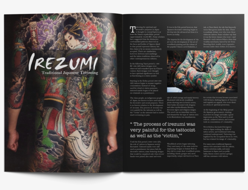 Irezumi Article - Magazine, transparent png download