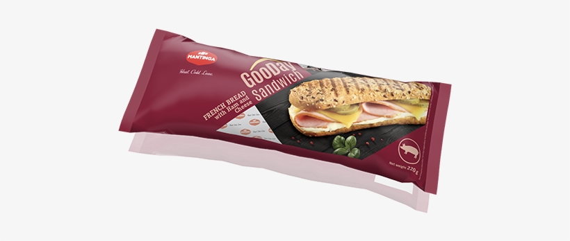 French Bread Sandwich With Ham And Cheese - Junk Food, transparent png download