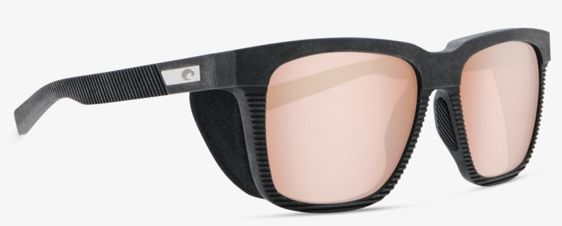 Costa Del Mar Pescador With Side Shield Sunglasses - Silver Mirror, transparent png download