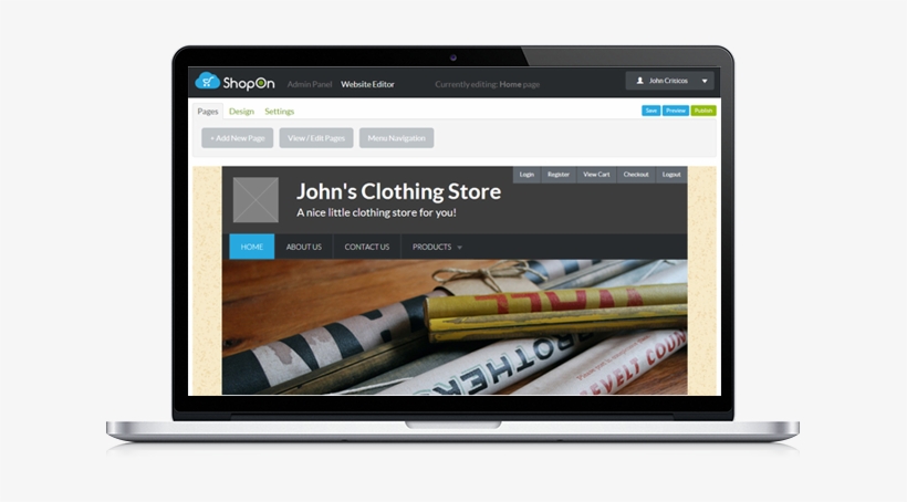 Macbook Storefront - Operating System, transparent png download