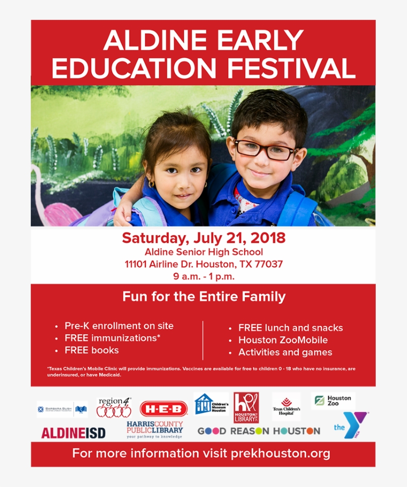 Pre-k Flyer - Texas Children's Hospital, transparent png download