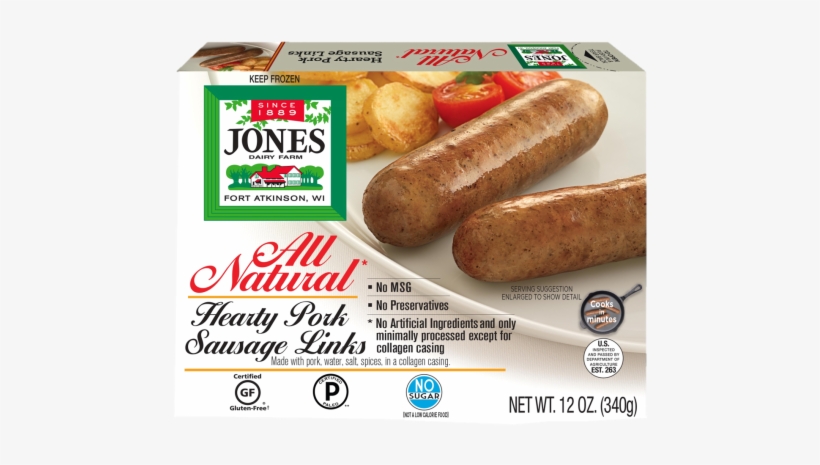 Pork Sausage Breakfast Links, transparent png download