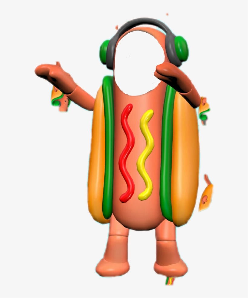 Report Abuse - Dancing Hot Dog, transparent png download