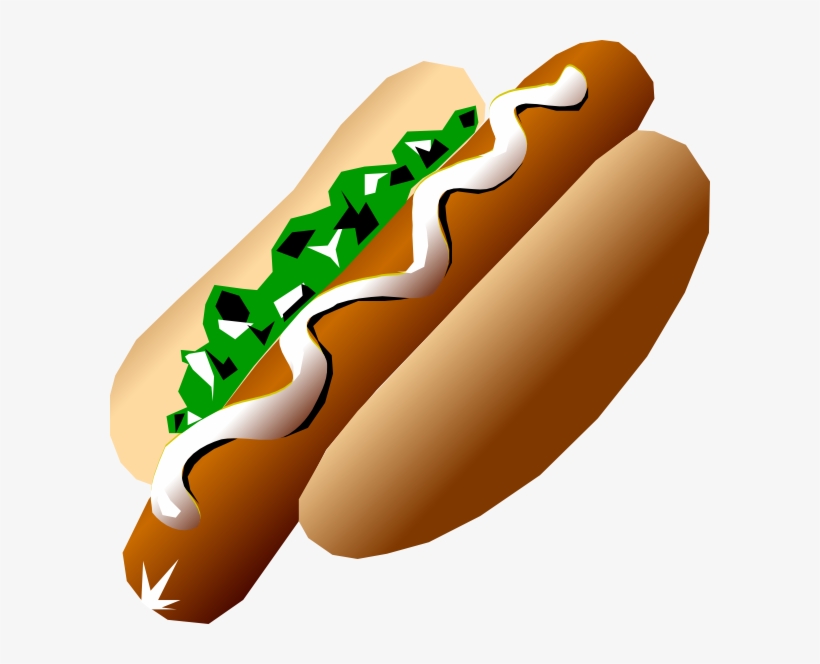 Doggy 2 Clip Art - Hot Dog Clip Art, transparent png download