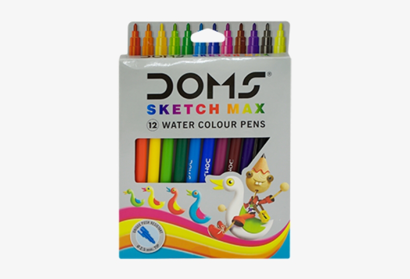 Doms Supersoft Colour Pencils (12 Shades), transparent png download