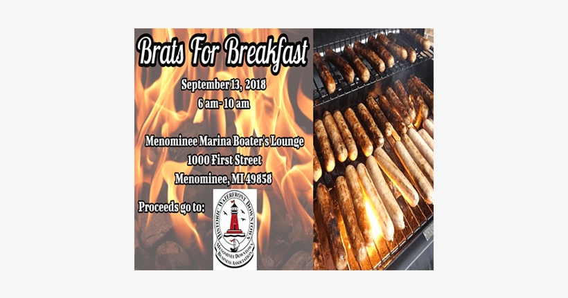 Menominee Downtown Business Bureau Brats - Bratwurst, transparent png download