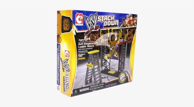 Wwe Bridge Stackdown Starter Set Kofi Kingston Ladder - Wwe Stack Down Starter Kit Damien Sandow School Of, transparent png download