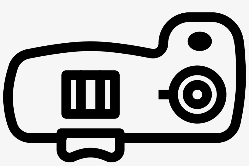 The Logo For Looks Like A Simplified Image Of The Top - Camera, transparent png download