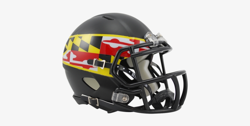 Maryland Terrapins Ncaa Speed Mini Helmet - 2017 Maryland Helmets Football, transparent png download
