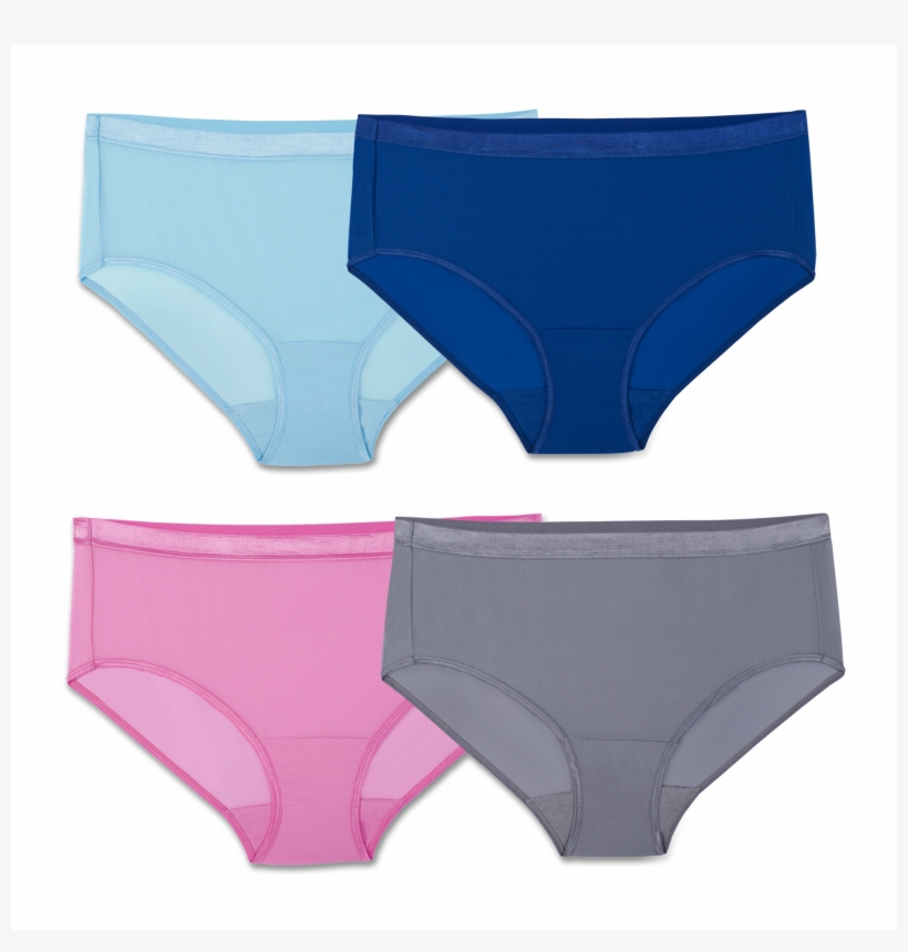 Fit For Me By Fruit Of The Loom Everlight Hipsters, - Undergarment, transparent png download