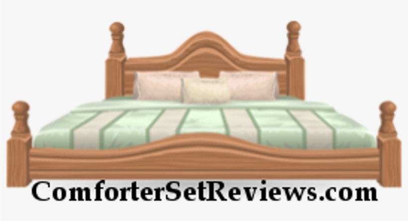 Selecting The Top Bedding Comforter Sets - Furniture Clip Art Bed, transparent png download