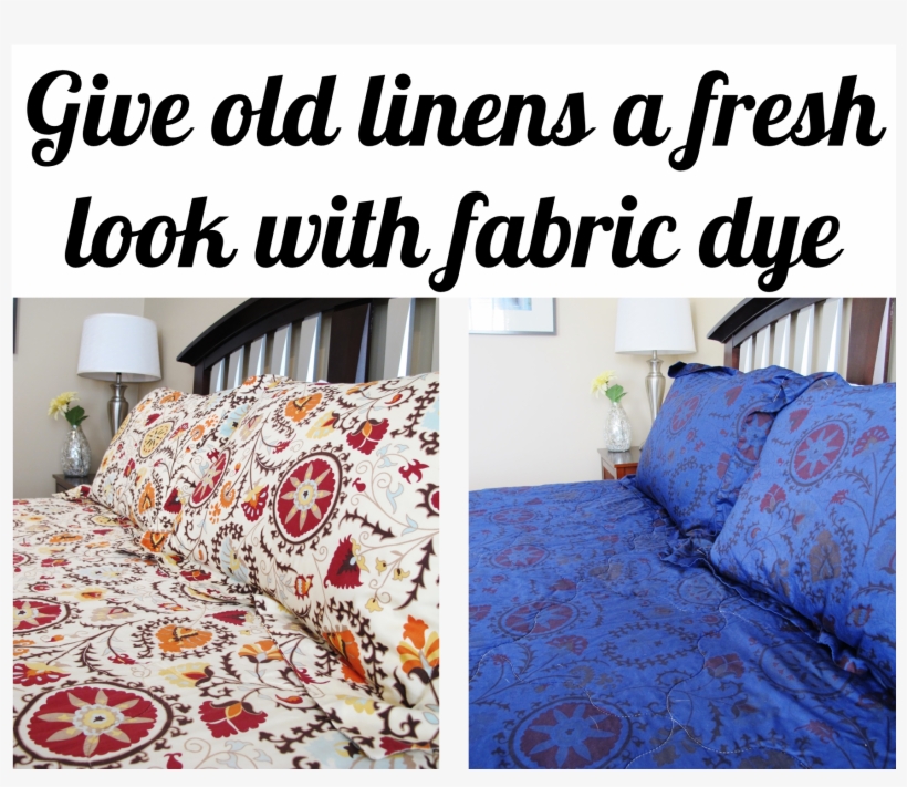 How To Overdye A Bedspread Rit Dye On Patterned Fabric PNG Image