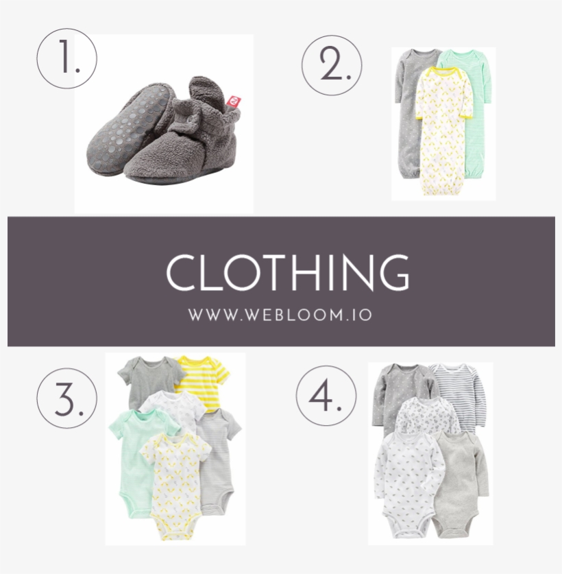 Clothing - Zutano Cozie Baby Booties Gray With Grippers, transparent png download