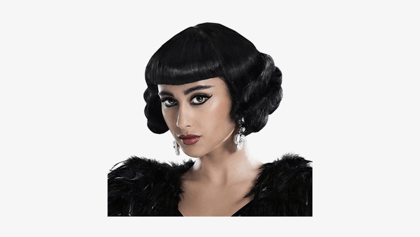 1920s Fashion For Women Was All About Getting Loose - Lace Wig, transparent png download
