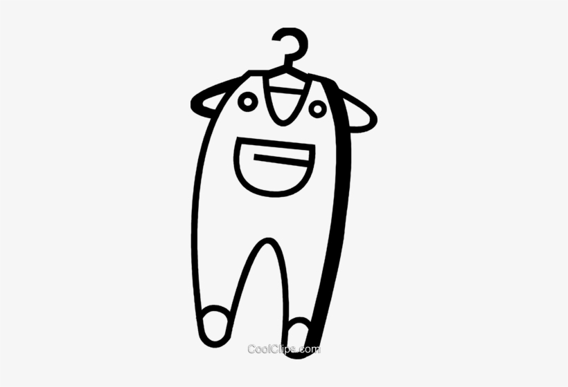 Baby Clothes Royalty Free Vector Clip Art Illustration - Illustration, transparent png download