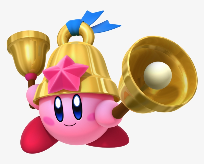 This Is The Face Of Death - Kirby Triple Deluxe Bell, transparent png download