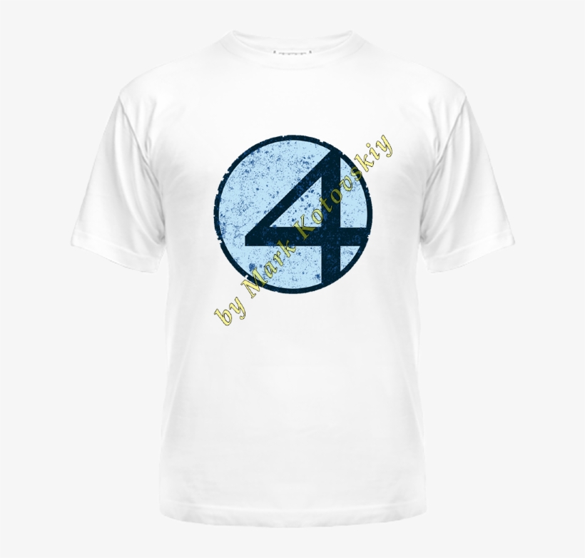 Заказать Футболка С Принтом Fantastic 4 Logo - Disney Halloween Shirt Ideas, transparent png download