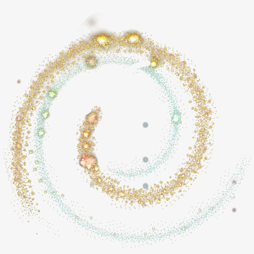 Glitter Gold Silver Swirl Freetoedit - Silver, transparent png download