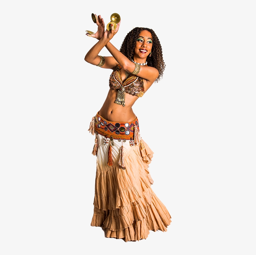 Dynamic Zilling For Tribal And Cabaret Belly Dance - Dancer Cabaret Png Transparent, transparent png download