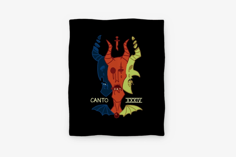 Dante's Lucifer Blanket - Dante Alighieri, transparent png download