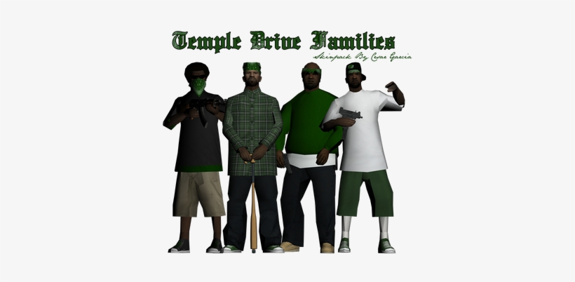 Picture - Gta San Andreas Grove Skins, transparent png download