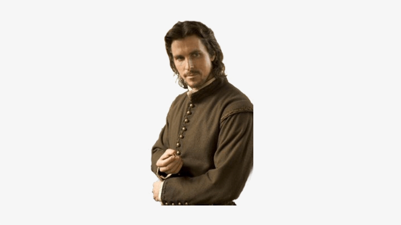 Christian Bale Side View - New World Christian Bale, transparent png download