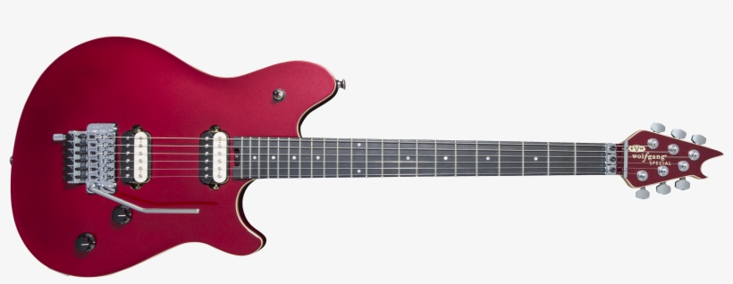 Evh® Wolfgang® Special, Ebony Fingerboard, Candy Apple - Evh Wolfgang Special - Striped (wolfgang Special Striped), transparent png download