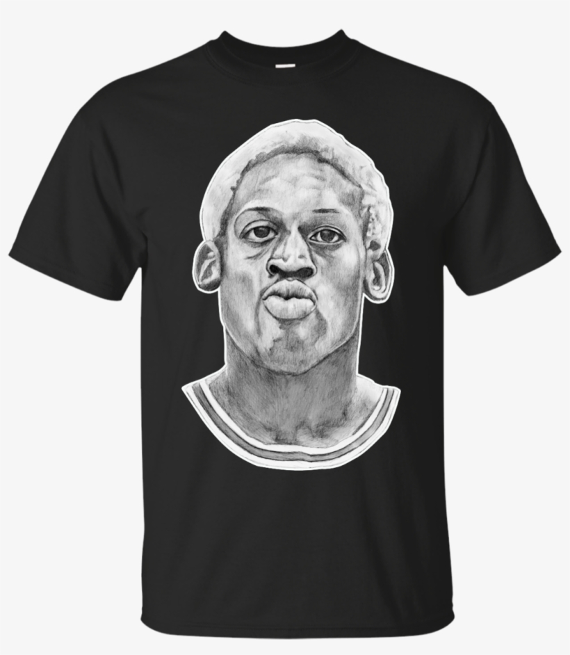 Dennis Rodman - T-shirt, transparent png download