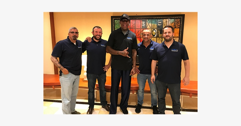 Nba Legend Dennis Rodman Joins Anytickets - Standing, transparent png download